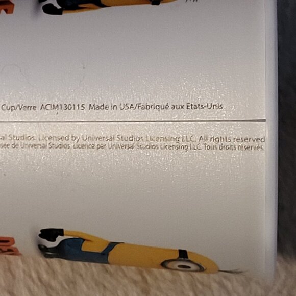 Summer 2013 Minions Despicable Me 2 Movie Theatre Cups French/English Canada GUC - Picture 7 of 8